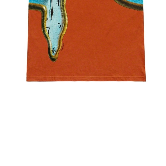 Supreme Rust color Tee  BNWT, “The Persistence of Memory” - Picture 5 of 5